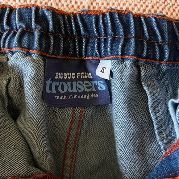 Big Bud Press Denim Trousers Small READ DESCRIPTION - Picture 3 of 4